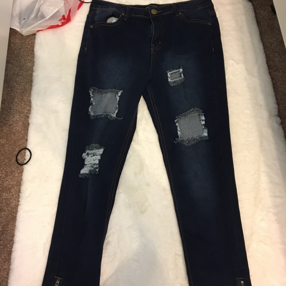 Ripped jeans